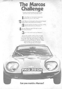 Period Marcos Advert